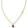 Kendra Scott Maisie 18K Gold Vermeil Pendant Necklace(RUBY)