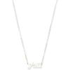 Kendra Scott Y’All Pendant Necklace(STERLING SILVER)