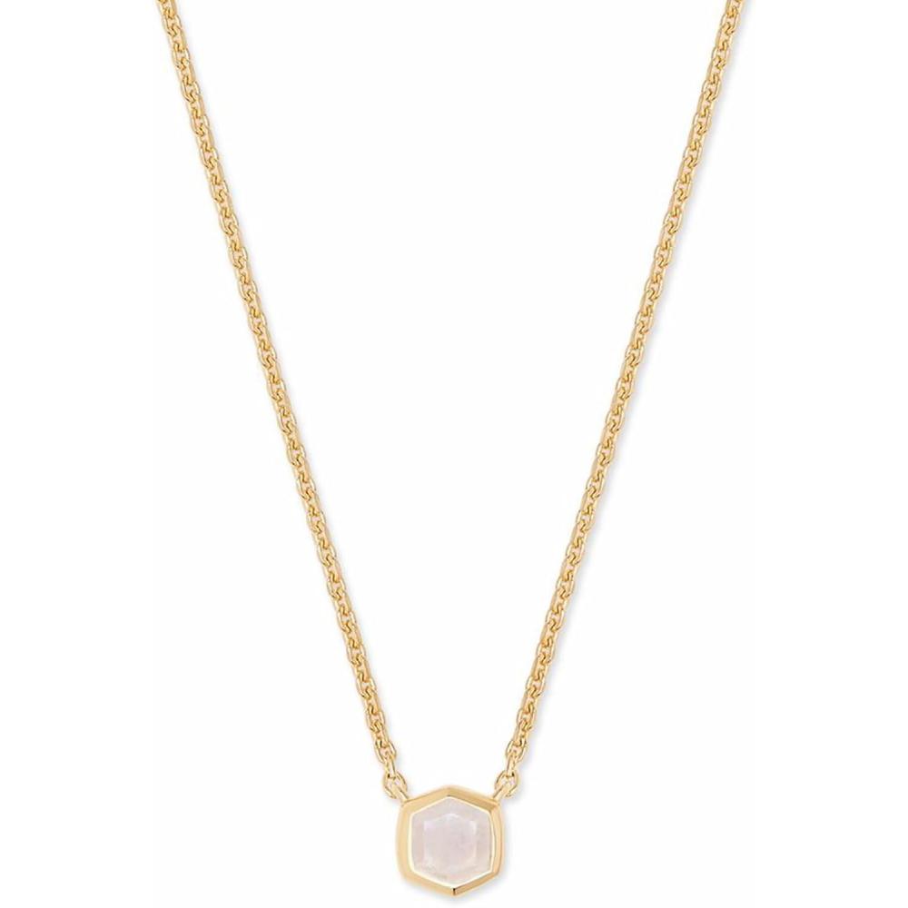 imageKendra Scott Davie Pendant Necklace18K GOLD VERMEIL  RAINBOW MOONSTONE