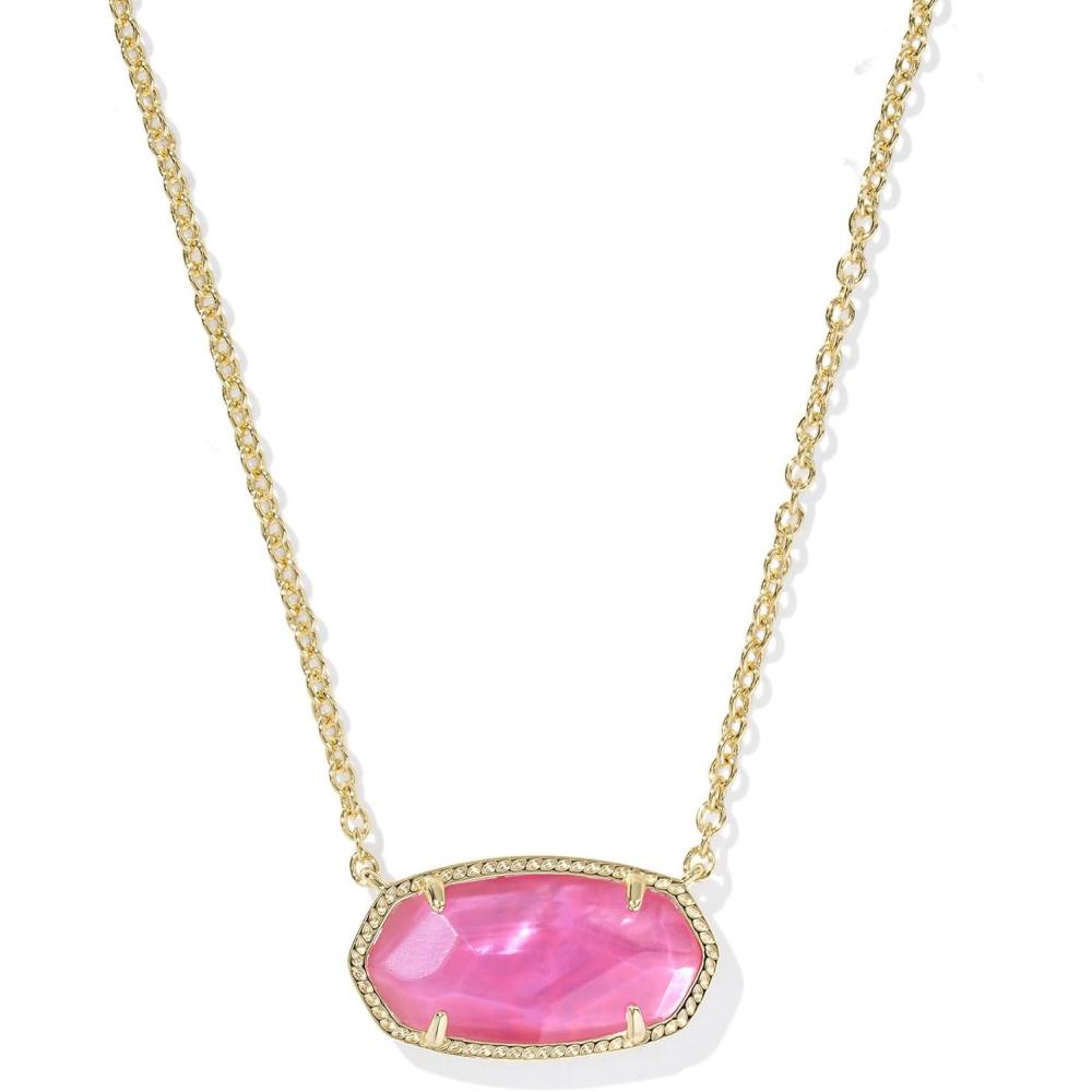 imageKendra Scott Elisa Statement Short Pendant NecklaceFashion Jewelry for WomenGOLD  AZALEA ILLUSION