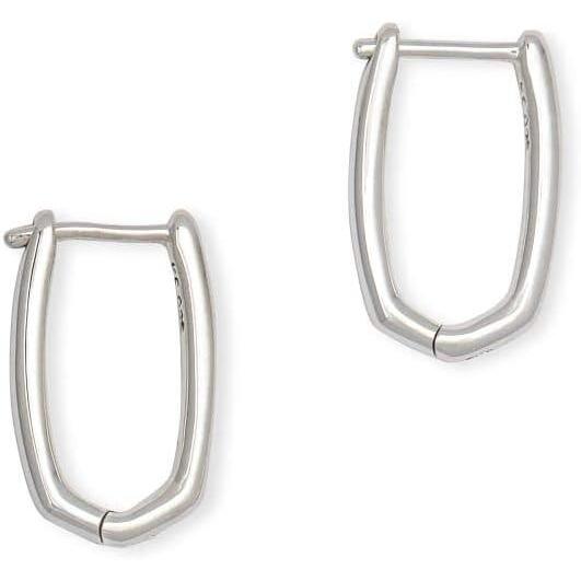 imageKendra Scott Ellen Huggie EarringsSTERLING SILVER  SILVER METAL