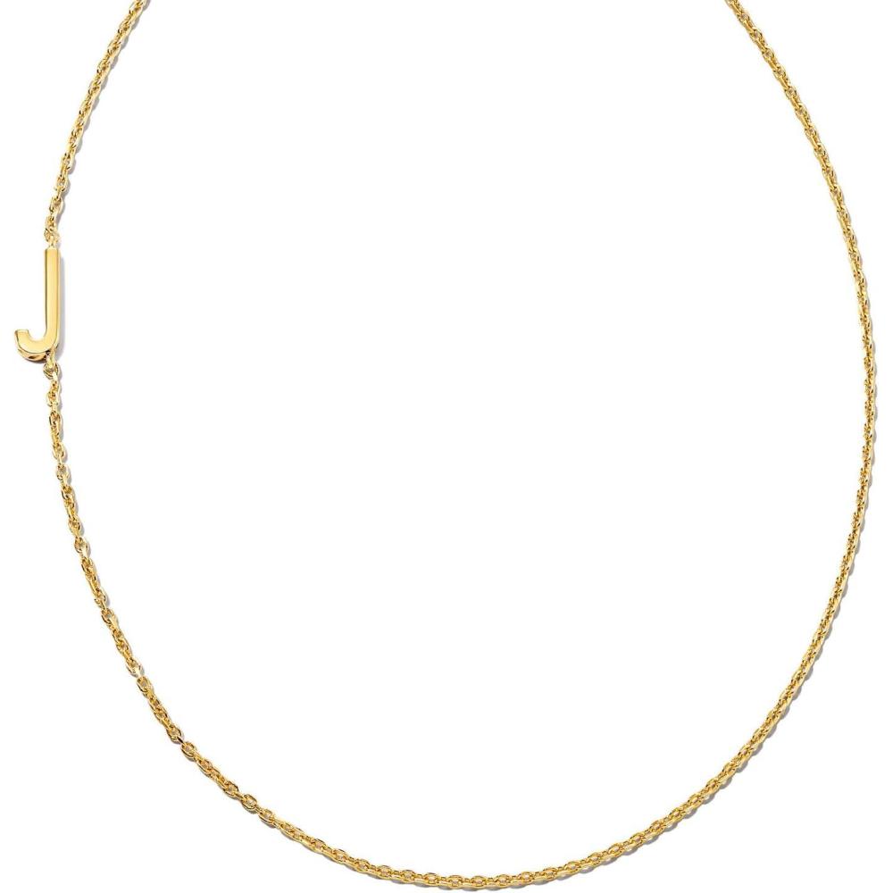 imageKendra Scott Letter AZ Inline Initial Necklace 18k Gold VermeilJ