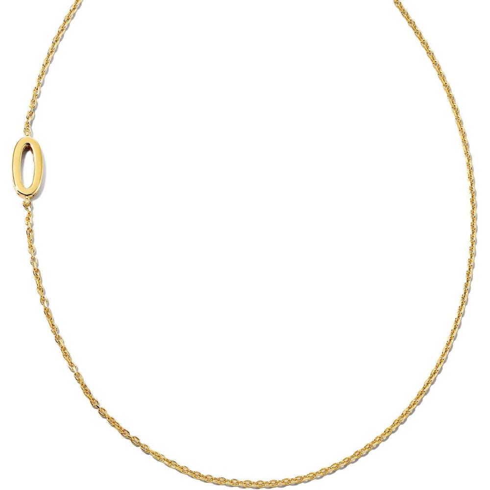 imageKendra Scott Letter AZ Inline Initial Necklace 18k Gold VermeilO