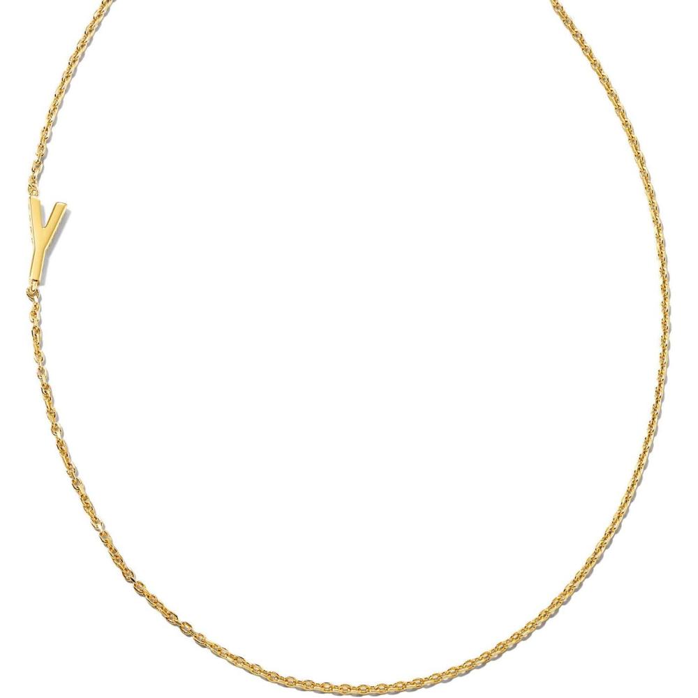 imageKendra Scott Letter AZ Inline Initial Necklace 18k Gold VermeilY