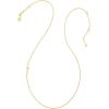 Kendra Scott Cross Inline Necklace, 18k Gold Vermeil
