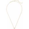 Kendra Scott Davie Pendant Necklace(18K GOLD VERMEIL – RAINBOW MOONSTONE)