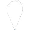 Kendra Scott Davie Pendant Necklace(STERLING SILVER – AQUAMARINE)