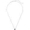 Kendra Scott Davie Pendant Necklace(STERLING SILVER – BLUE IOLITE)