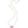 Kendra Scott Elisa Statement Short Pendant NecklaceFashion Jewelry for Women(GOLD – AZALEA ILLUSION)