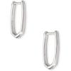 Kendra Scott Ellen Huggie Earrings(STERLING SILVER – SILVER METAL)