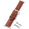 Kendra Scott Evans Leather Watch Band in Luggage Leather Brown