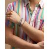 Kendra Scott Grey Beaded Bracelet for Men, Fashion Jewelry