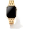 Kendra Scott Alex 5 Link Watch Bands, Compatible with Apple Watch® Series 1-8 and 20mm Samsung Galaxy Watch®(Gold Tone Stainless Steel)