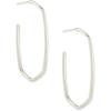 Kendra Scott Danielle Statment Earrings for Women(RHODIUM)