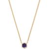 18K GOLD VERMEIL - BLUE IOLITE