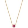 18K GOLD VERMEIL - PINK RUBY