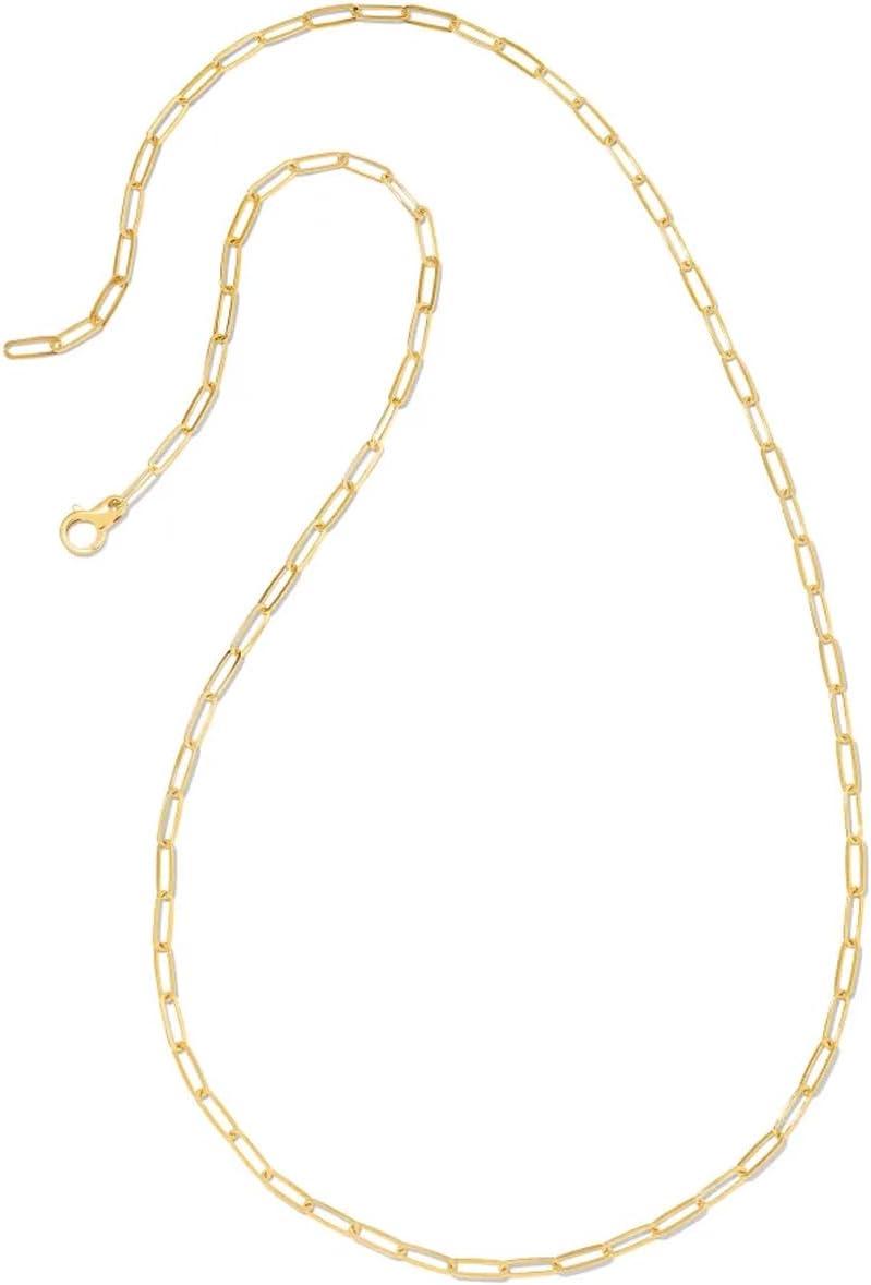 imageKendra Scott Large Paperclip Chain Necklace18K YELLOW GOLD VERMEIL