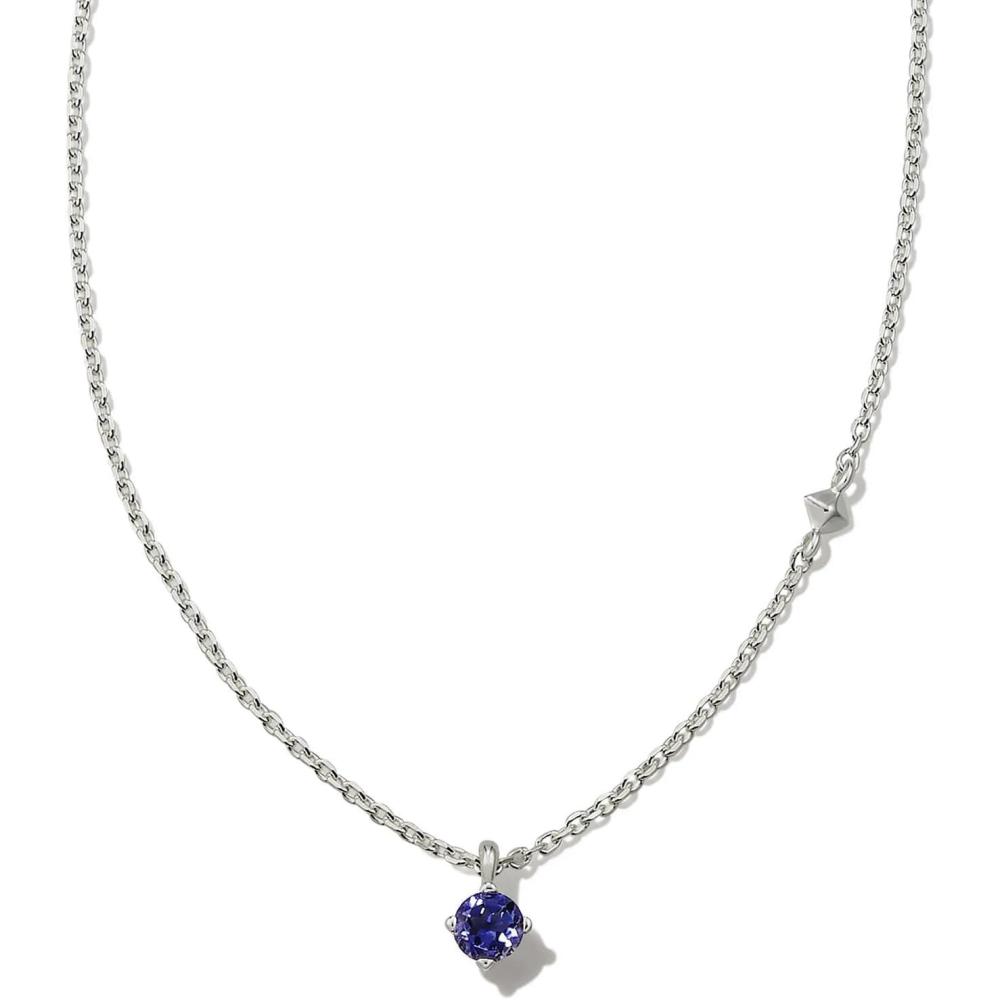 imageKendra Scott Maisie Sterling Silver Pendant NecklaceBLUE IOLITE