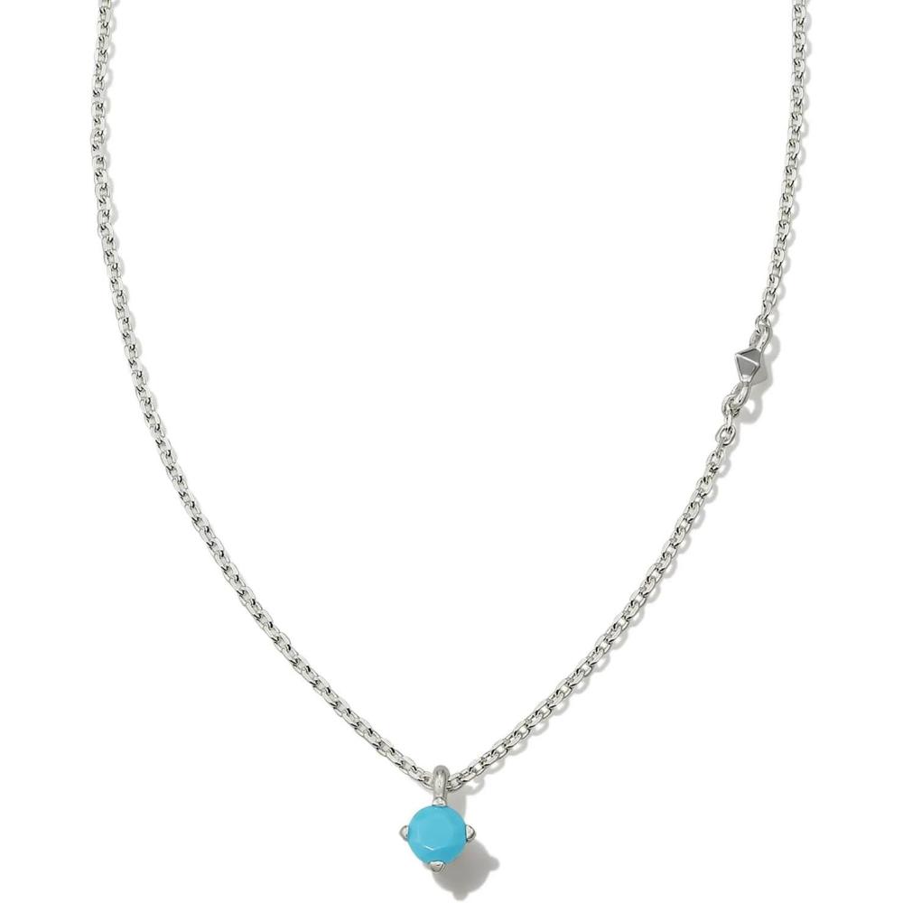 imageKendra Scott Maisie Sterling Silver Pendant NecklaceTURQUOISE