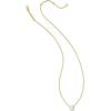 Kendra Scott Davie Pendant Necklace, 18k Gold Vermeil, Opal
