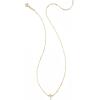 Kendra Scott Delicate Cross Pendant Necklace, 14 Gold
