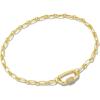 Kendra Scott Bristol Chain Bracelet, 18k Gold Vermeil, White Sapphire(WHITE SAPPHIRE)