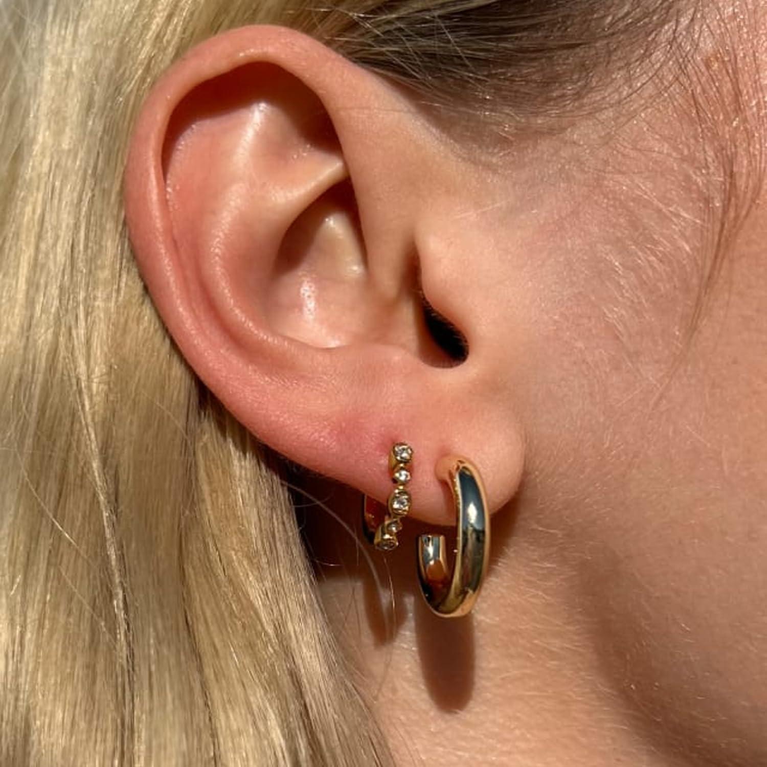 imageKendra Scott Colette Huggie Earrings Fashion Jewelry for WomenGOLD