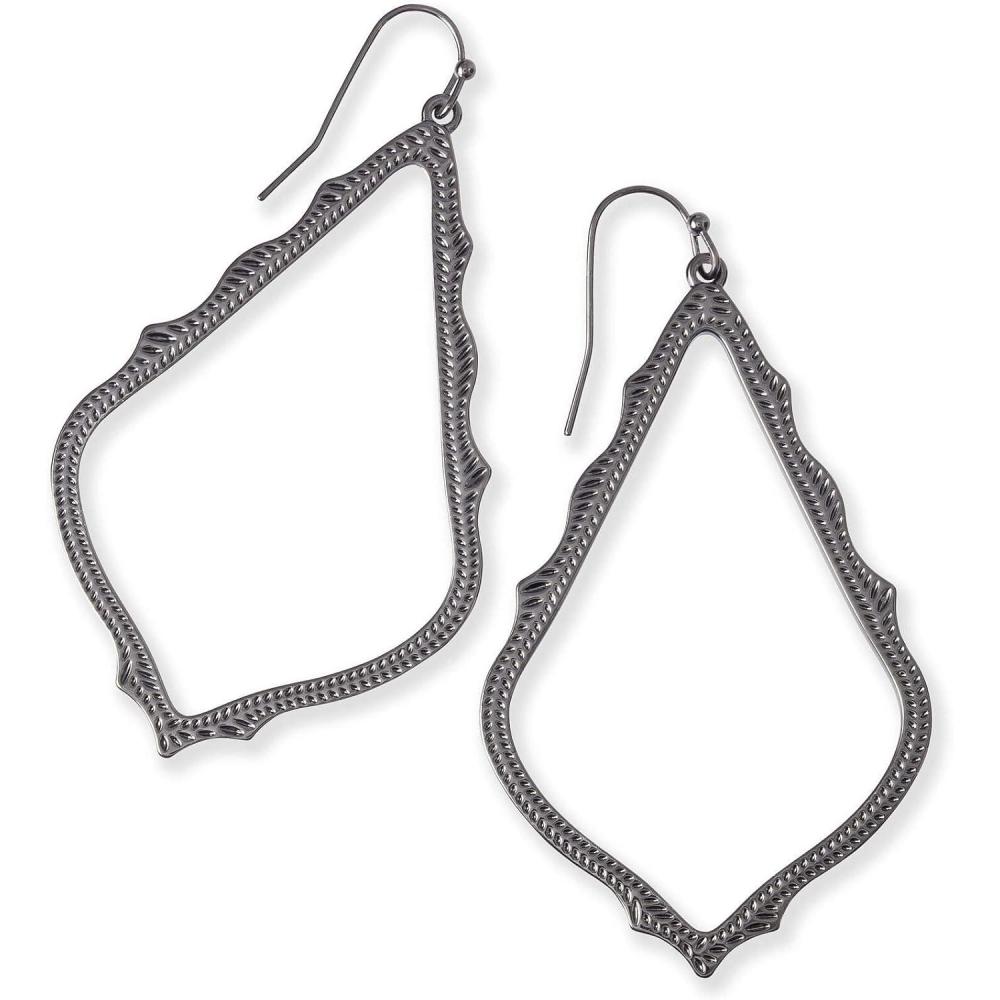 imageKendra Scott Sophee Drop Earrings for WomenGUNMETAL GUNMETAL METAL