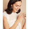 Kendra Scott Sophia Drop Earrings for Women(RHODIUM – RHODIUM METAL)