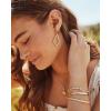 Kendra Scott Sophia Drop Earrings for Women(ROSE GOLD – ROSE GOLD METAL)
