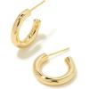 Kendra Scott Colette Huggie Earrings, Fashion Jewelry for Women(GOLD)