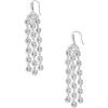 Kendra Scott Daya Statement Earrings, Fashion Jewelry for Women(RHODIUM METAL – WHITE CUBIC ZIRCONIA)