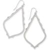 Kendra Scott Sophee Drop Earrings for Women(RHODIUM – RHODIUM METAL)