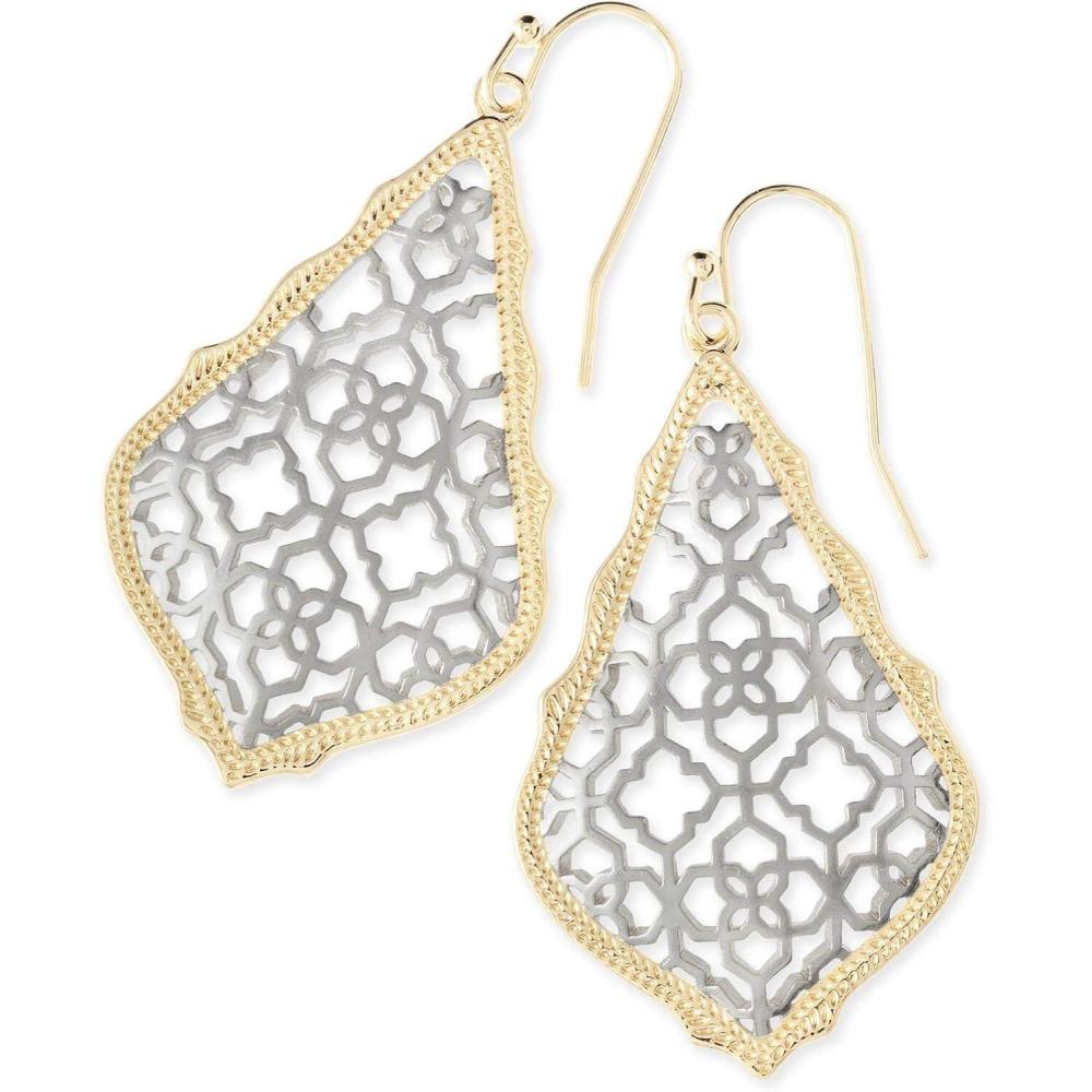 imageKendra Scott Addie Drop Earrings for Women in Filigree Fashion JewelryRHODIUM AND GOLDPLATED MIX