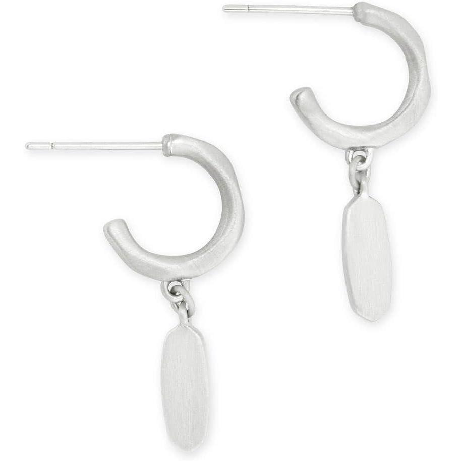 imageKendra Scott Fern Huggie Earrings for Women Fashion JewelrySILVERPLATED