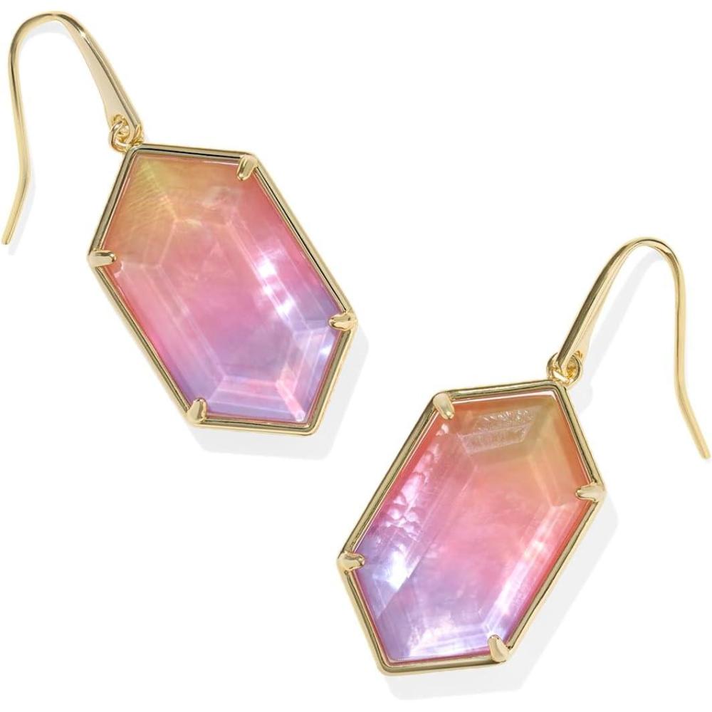 imageKendra Scott Hallie Drop Earrings Fashion Jewelry for WomenSUNRISE WATERCOLOR ILLUSION