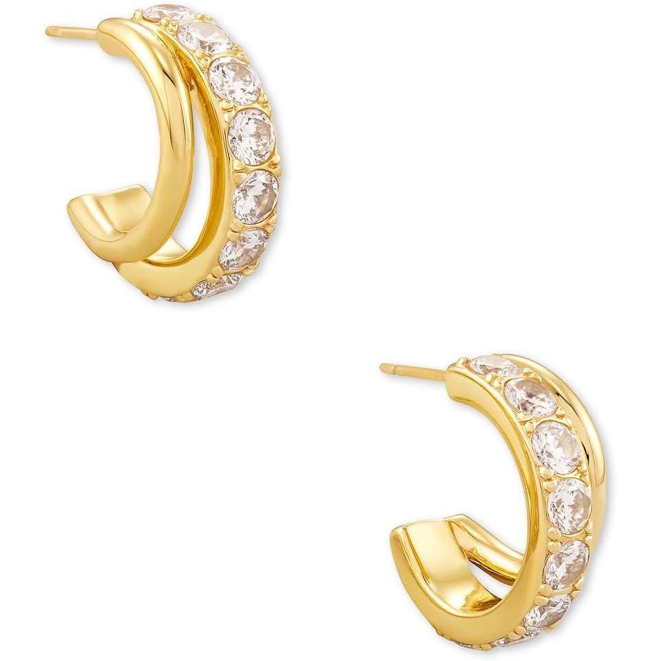 imageKendra Scott Livy Huggie EarringsGOLD METAL