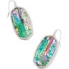 Kendra Scott Danielle Statement Earrings for Women, Fashion Jewelry(Silver Lilac Abalone)