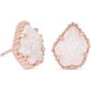 ROSE GOLD - IRIDESCENT DRUSY