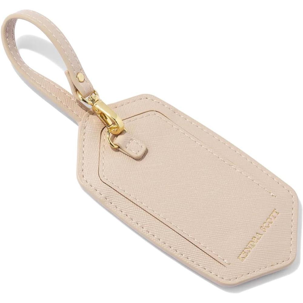 imageKendra Scott Leather Luggage Tag Light BlueLight Pink