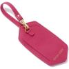 Kendra Scott Leather Luggage Tag, Light Blue(Hot Pink)