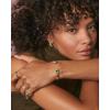 Kendra Scott Bella Cuff Bracelet, Fashion Jewelry for Women(GOLD – DARK GREEN CRYSTAL)