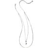 Kendra Scott Lindsay Multi Strand Necklace, Fashion Jewelry for Women(RHODIUM – WHITE PEARL)