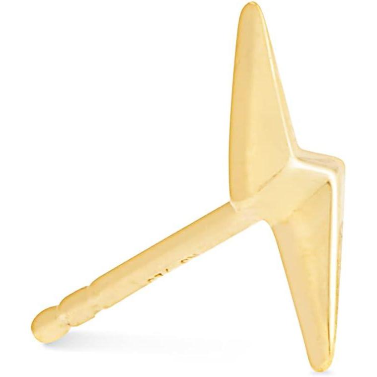 imageKendra Scott Lightning Bolt Mini Stud Earrings in 18k Gold Vermeil Fine Jewelry for Women