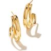 Kendra Scott Meg Double Hoop Earring, 18k Gold Vermeil