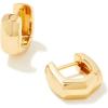 Kendra Scott Davie Wide Huggie Earring, 18k Gold Vermeil