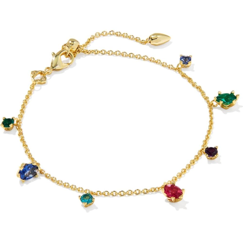 imageKendra Scott Cailin Delicate Chain Bracelet Fashion Jewelry for WomenGOLD MULTI MIX